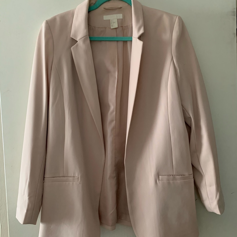 H&M Light Pink Business Blazer
